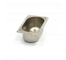 Gastronorm Container - 1/9 GN - 6,5cm Deep - Stainless Steel