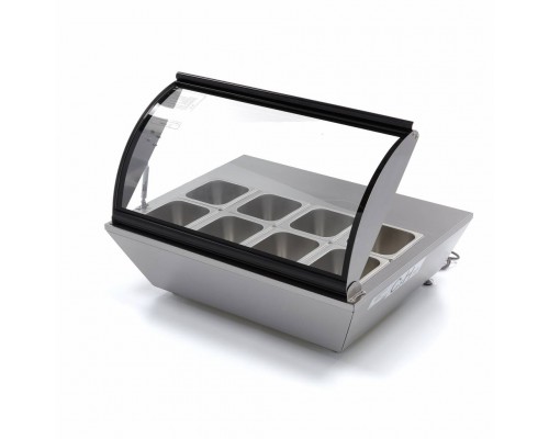 Saladette - 67L - incl 8 x 1/6 GN - Tabletop