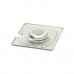 Gastronorm Lid - 1/6 GN - Stainless Steel - with Recess