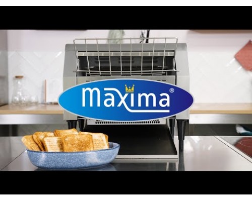 Toaster Conveyor - 450 Slices/h - Adjustable Speed - incl Crumb Tray