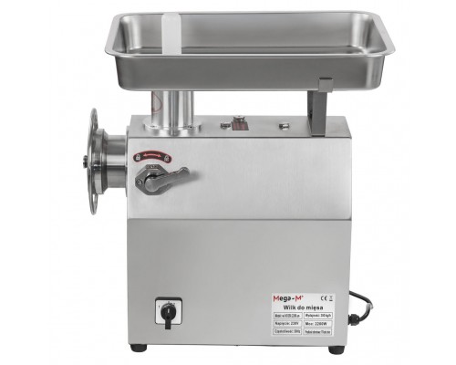 Mega-M meat grinder capacity 350 kg/h power 2200 W