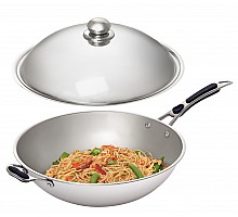 Wok panna iw 35 ø 360 mm, Neumärker, 01-00126B