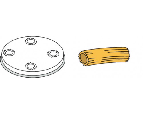 Pasta nozzle disk ø 50 mm maccheroni, Neumärker, 06-50742-05