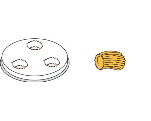 Pasta nozzle disk ø 57 mm gnocchi, Neumärker, 06-50754-03