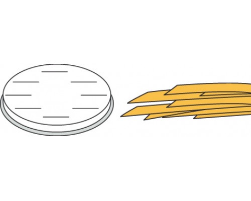 Pasta nozzle disk ø 57 mm fettuchine, Neumärker, 06-50754-09