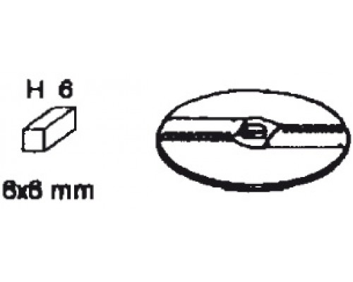 Rīvēšanas disks h 6, Neumärker, 06-50756-10