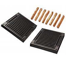 Waffle fries baking plates, Neumärker, 31-40433