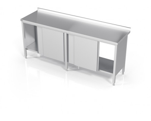 Storage table with sliding doors, Novameta, DML-NLU-130/60/90