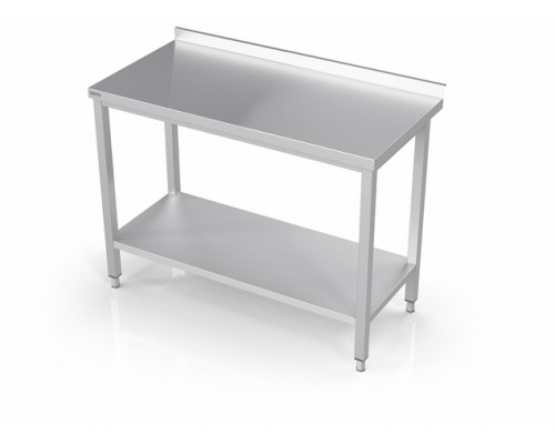 Table with reinforced shelf, Novameta, DML-PLV-60/65/90