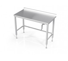 Manual height adjustable table with open frame, Novameta, DML-QRV-100/60/90