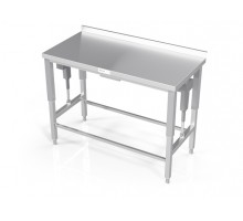 Electric height adjustable table with frame for modular shelves, Novameta, DML-RMV-100/70/90