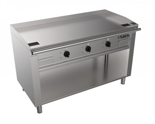 SARO Electric Teppanyaki grils ar atvērtais statīvs modelis TED3/140 E