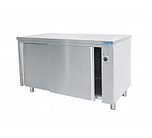 SARO warmhoudkast <br> - 700 mm diepte, 1600 mm