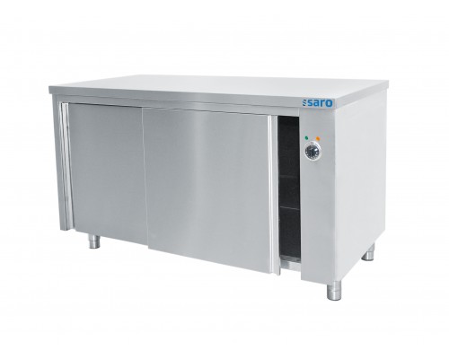 SARO warmhoudkast <br> - 700 mm diepte, 1600 mm