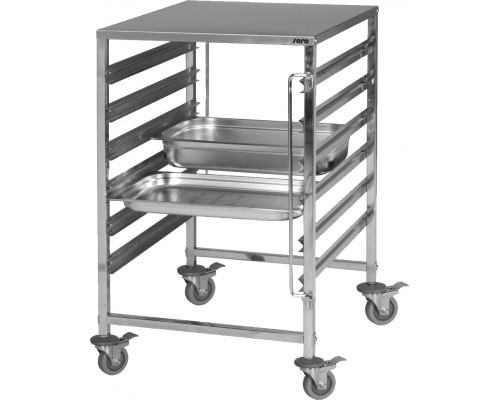 SARO Trolley with stainless steel working top model NOEL