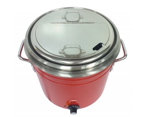 SARO Retro soup kettle model retro red