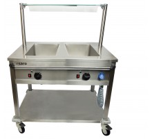 SARO Bain Marie troleja modelis BTS-2