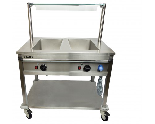 SARO Bain Marie troleja modelis BTS-2