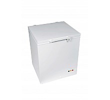 SARO commercial chest freezer with insulated hinged lid, model EL 22