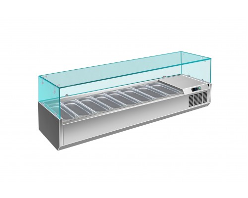 SARO Refrigerated Table Top Display - 1/3 GN model VRX 1800/380