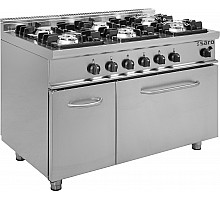 SARO Gas stove with gas oven model E7/KUPG6LN