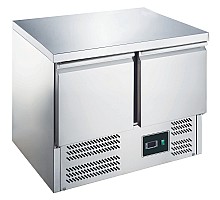 SARO Cooling table with 2 doors, model ES 901 S/S TOP