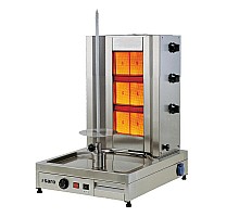 SARO gas kebab / gyros grill <br> - model Tilla 3