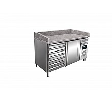 SARO Pizza preparation table with drawers model MARGA PZ 1610 TN