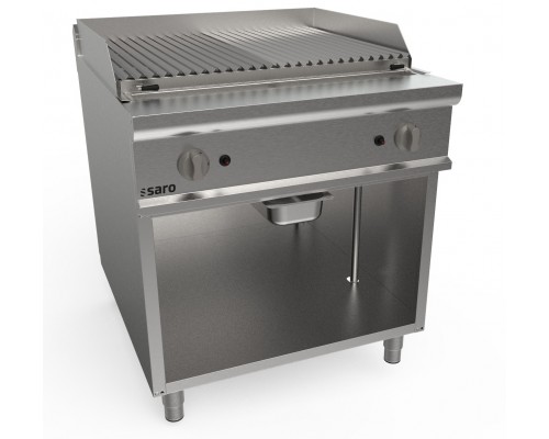 SARO Gas lavasteengrill <br> - model LQ / BS2BA