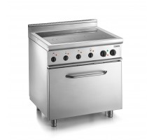 SARO Keramisch fornuis met electrische oven tafelmodel E7/CVE4LE