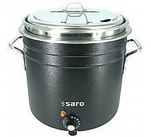 SARO Retro soup kettle model retro black