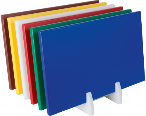 SARO Polyethyleen snijplank met anti slip voetjes
blauw