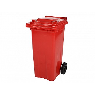 SARO 2 Rad Müllgroßbehälter 120 Liter  -rot- 
Modell MGB120RO