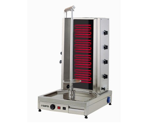 SARO Döner- / Gyrosgrill Elektro für 80kg Fleisch 
Modell ED4