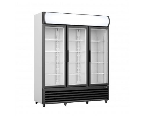 SARO Refrigerator with glass door + canopy model GTK 1065