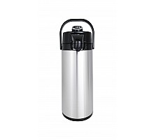 SARO Stainless steel insulated pump jug (Inside glass)