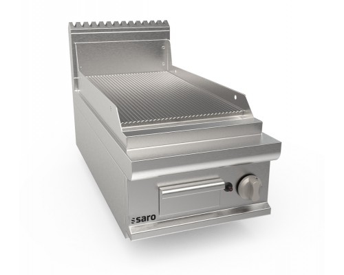 SARO Gas griddle plate table top model LQ / FTG2BBR