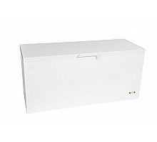 SARO commercial chest freezer with insulated hinged lid, model EL 71