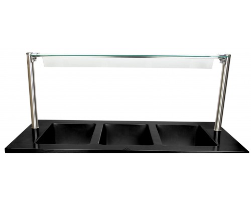 SARO spuugbeschermer voor Bain Marie Trolley BTS-3