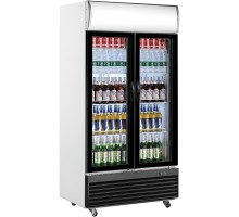 SARO Bottle cooler with canopy - 2 doors model GTK 800