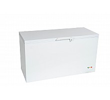 SARO commercial chest freezer with insulated hinged lid, model EL 53