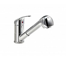 SARO Single-hole mixer with pull-out tap model SILKE