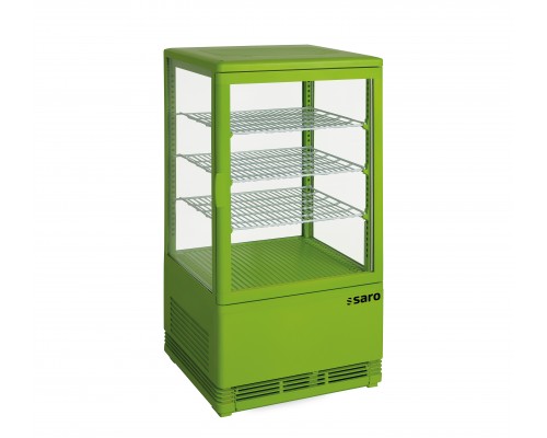 SARO Mini-koelvitrine 70 liter model SC 70 groen