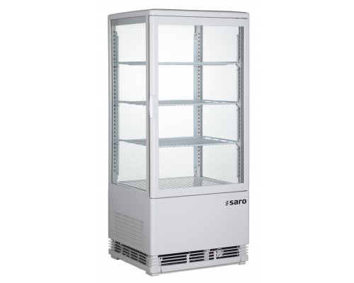 SARO Mini-koelvitrine model SC 80 wit