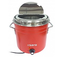 SARO Retro Suppenkessel rot