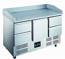 SARO Pizzatisch, 1 Tür + 4 Schubladen, 
Modell 903 PZ 1/4