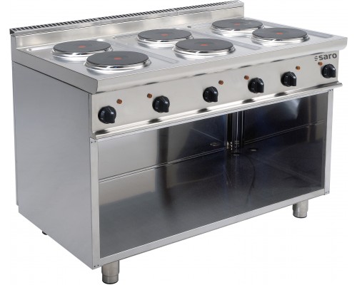 SARO Electric stove with open stand model E7/CUET6BA