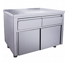 SARO Sliding door cabinet - 2 drawers 1200X700mm