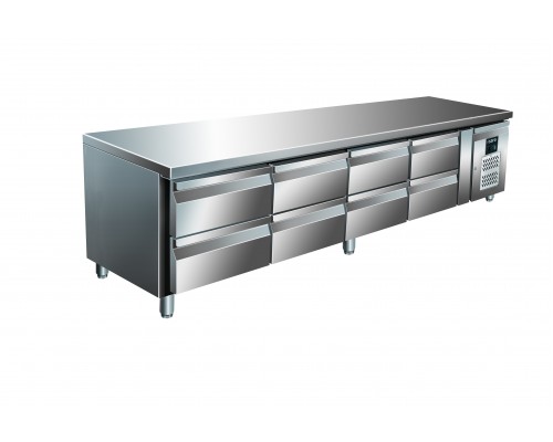 SARO refrigerated undercounter cooling tabel, 4x2 drawers UGN 4180 TN