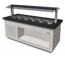 SARO Salatbar für 5x 1/1 GN, 
Modell PREMIUM LINE SB-K200 weiß